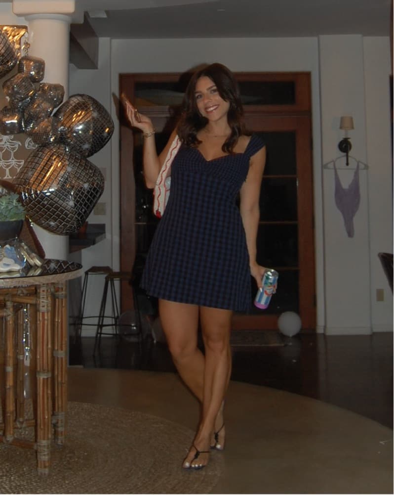 FOR LOVE & LEMONS GINGHAM DRESS - Image 3