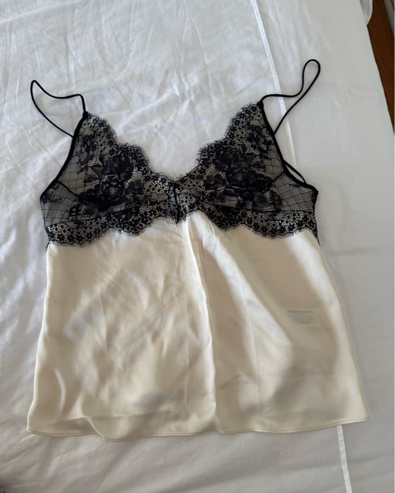 Zara Lace Lingerie Top - Image 3
