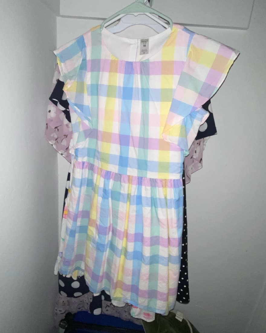 Plaid Dress - Image 1