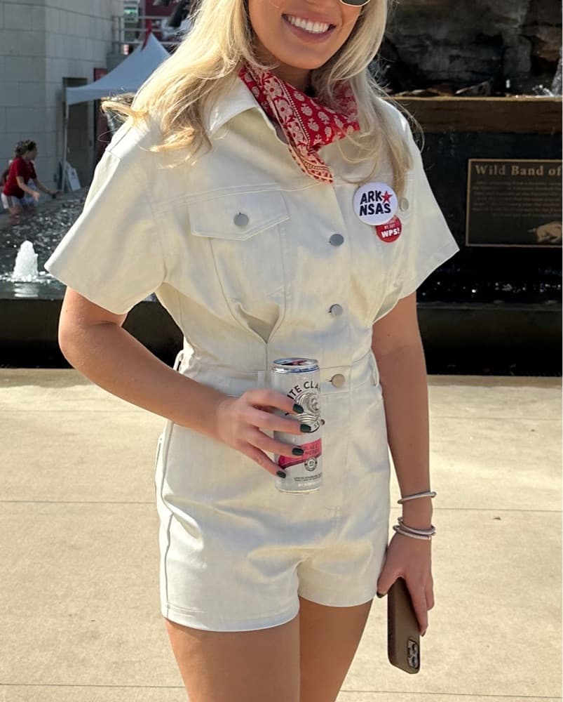 Cream Romper - Image 2