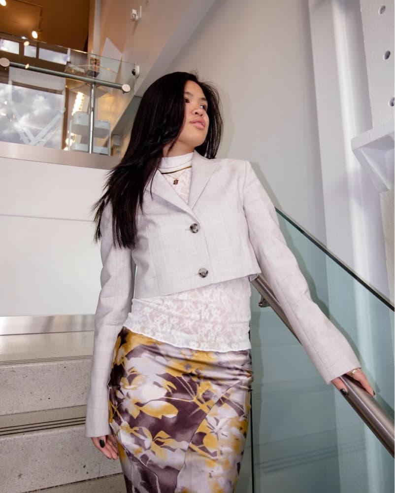 COS Cropped Blazer & Pant Set - Image 3