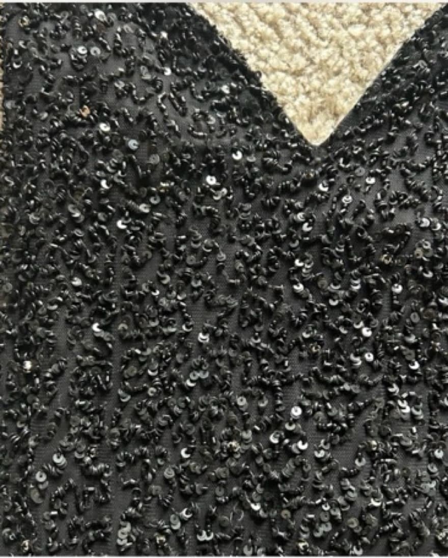 Retrofete black sequin Dress  - Image 4