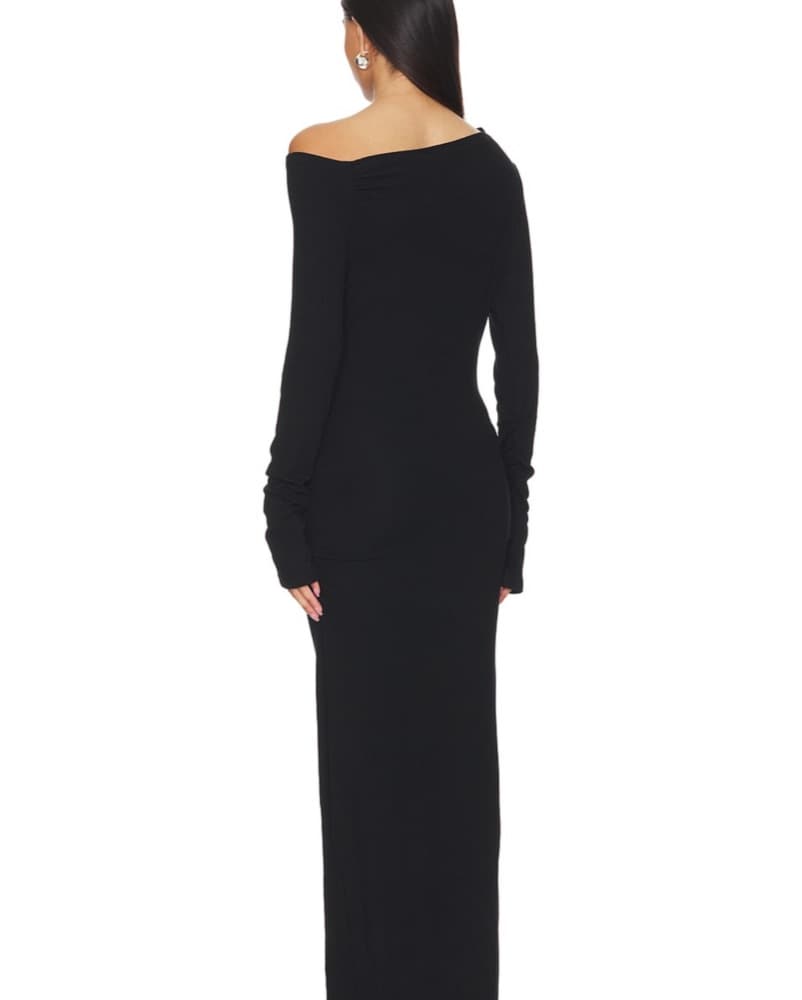 SNDYS Reyna Black Maxi Dress - Image 2