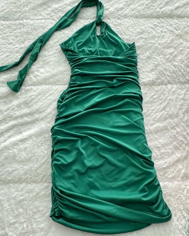 Princess Polly Green Dress - Image 4