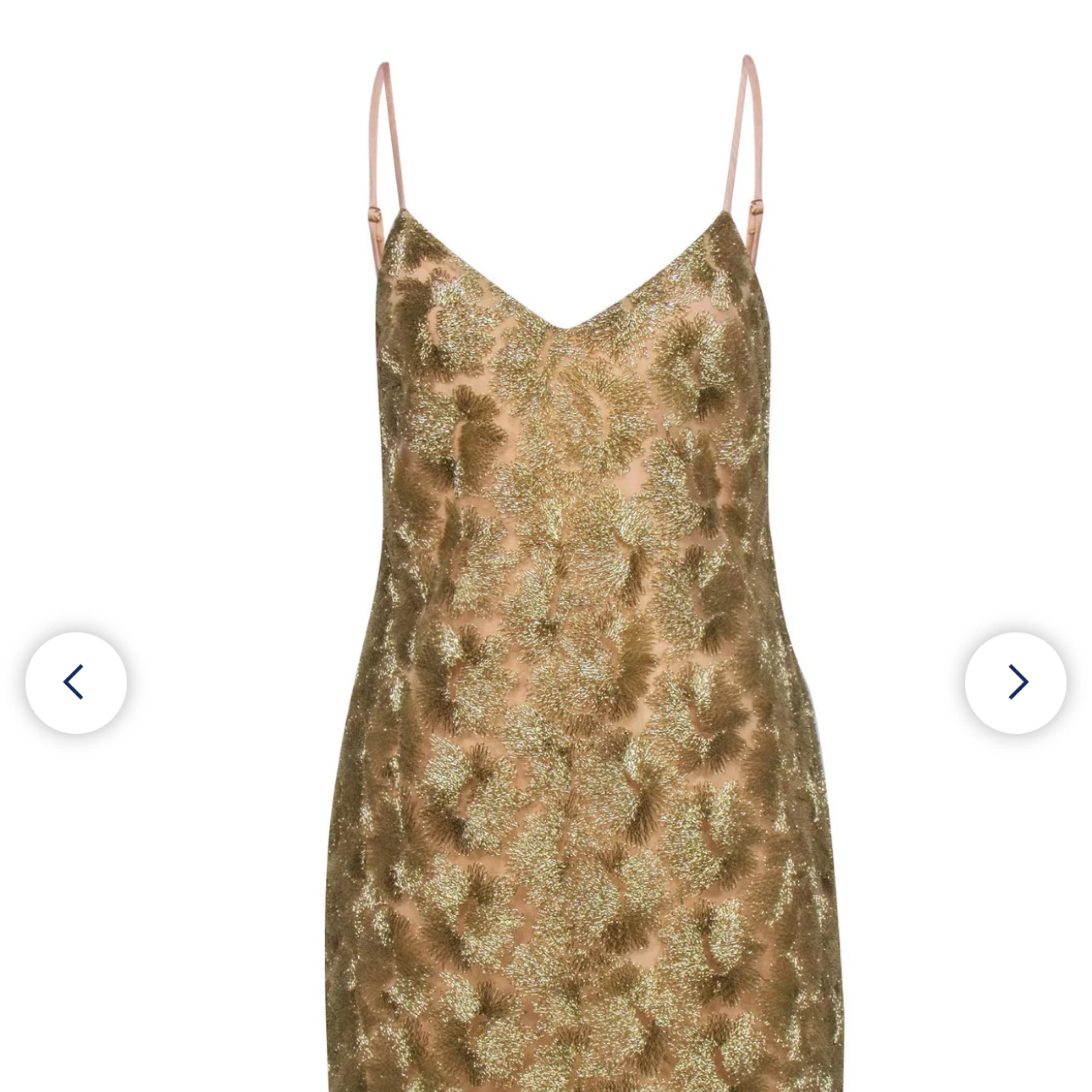Trina Turk Gold Dress - Image 6