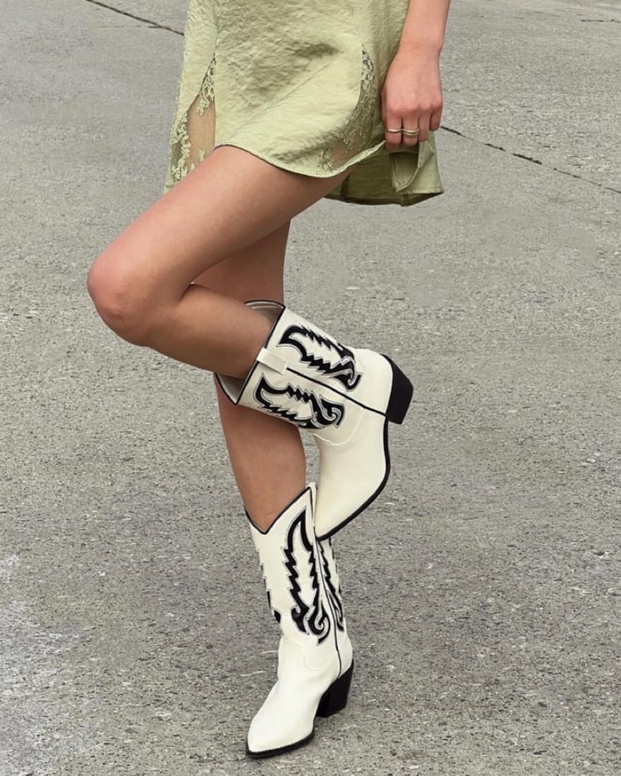 BILLINI NORVA BOOTS BONE / BLACK - Image 3