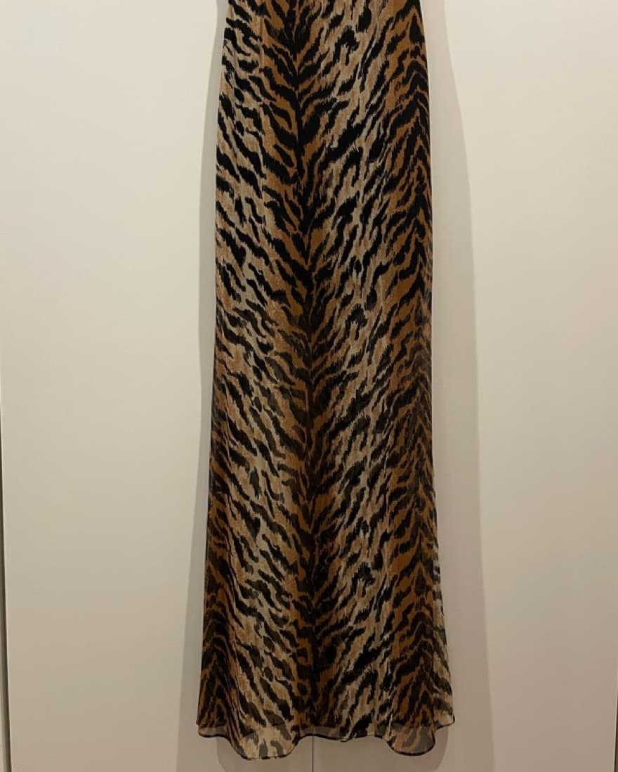 Vintage Animal Print Dress - Image 2
