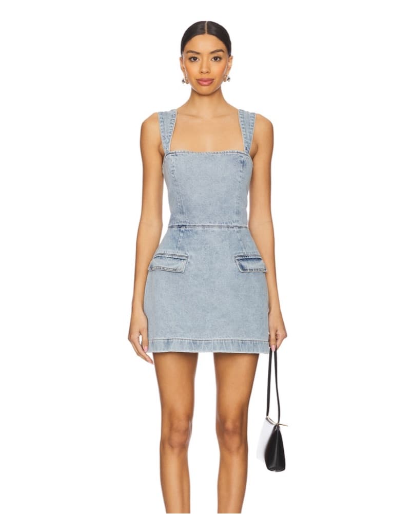 Amanda Uprichard Denim Dress - Image 1