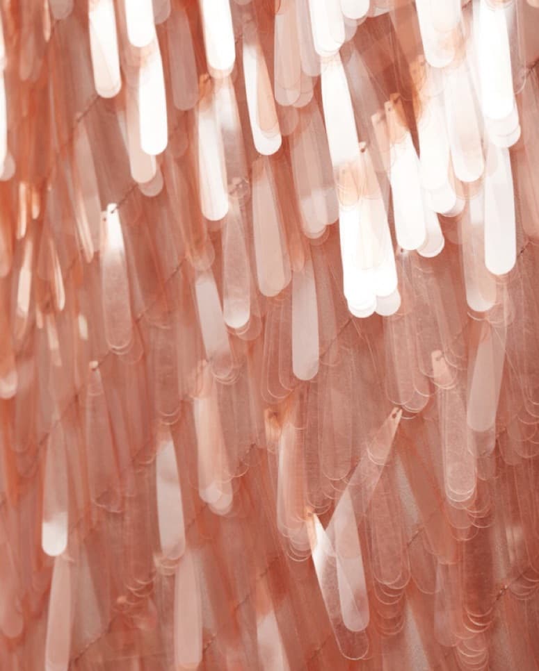 MANGO CAPSULE Teardrop Sequinned Gown  - Image 3