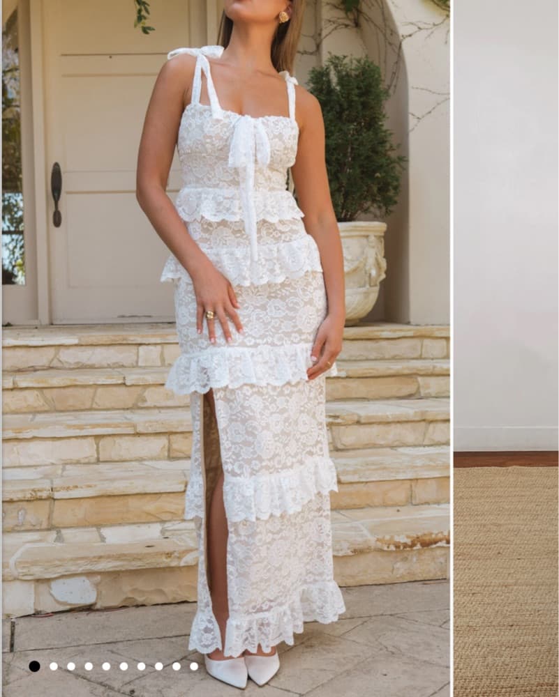 Show Me Your Mumu - Monique Tie Lace Dress - Image 1