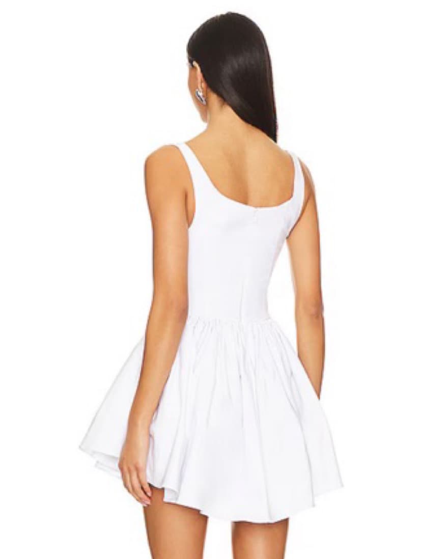 NBD White Mini Dress - Image 4