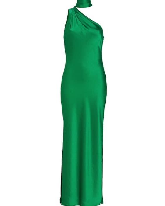 Alice + Olivia Leola One Shoulder Gown - Image 1