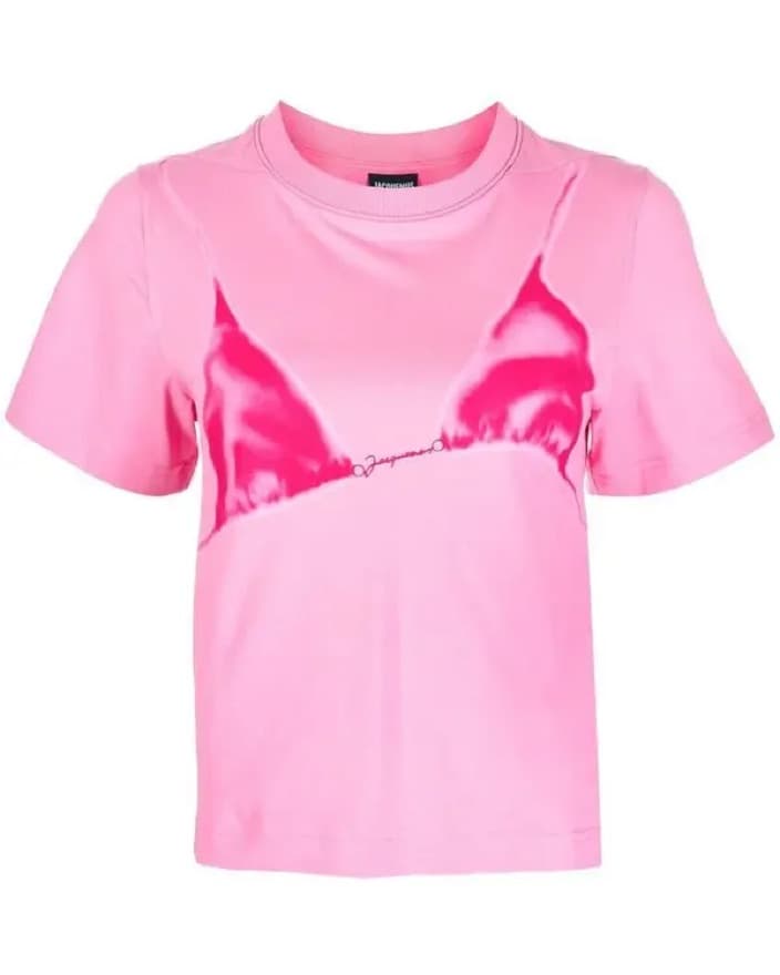Jacquemus- ‘Le Bikini T-Shirt, hot pink - Image 2