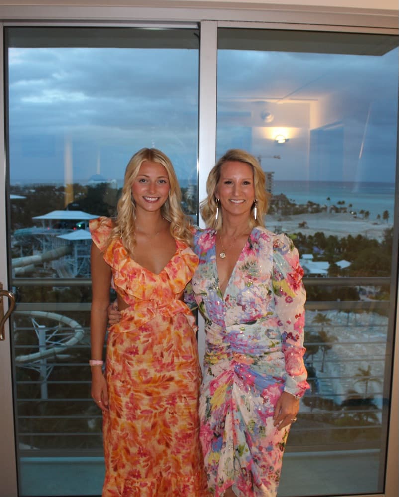 Vibrant Floral Maxi Dress - Image 1