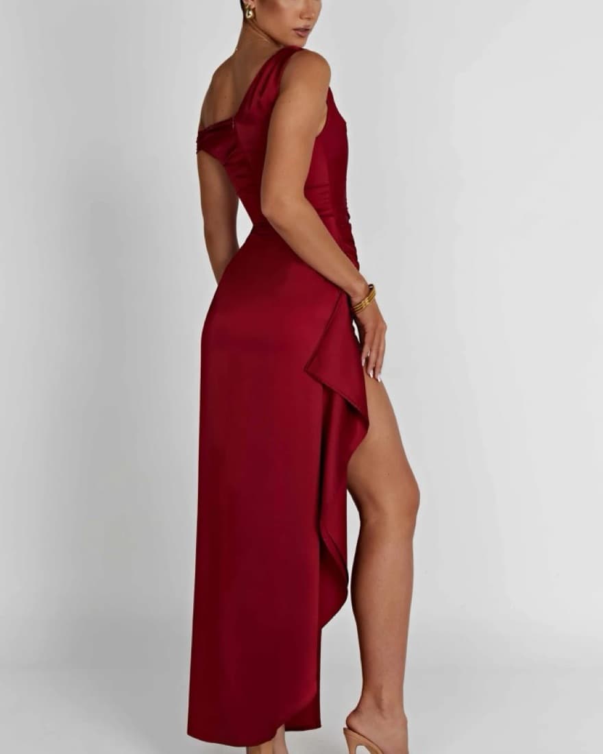 Babyboo JULIENE MAXI DRESS - WINE - Image 2