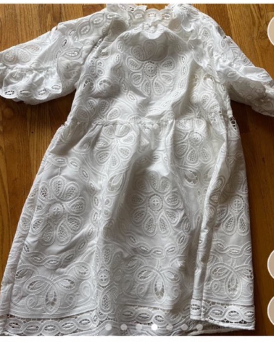 Sezane Lace Ninon Dress - Image 5