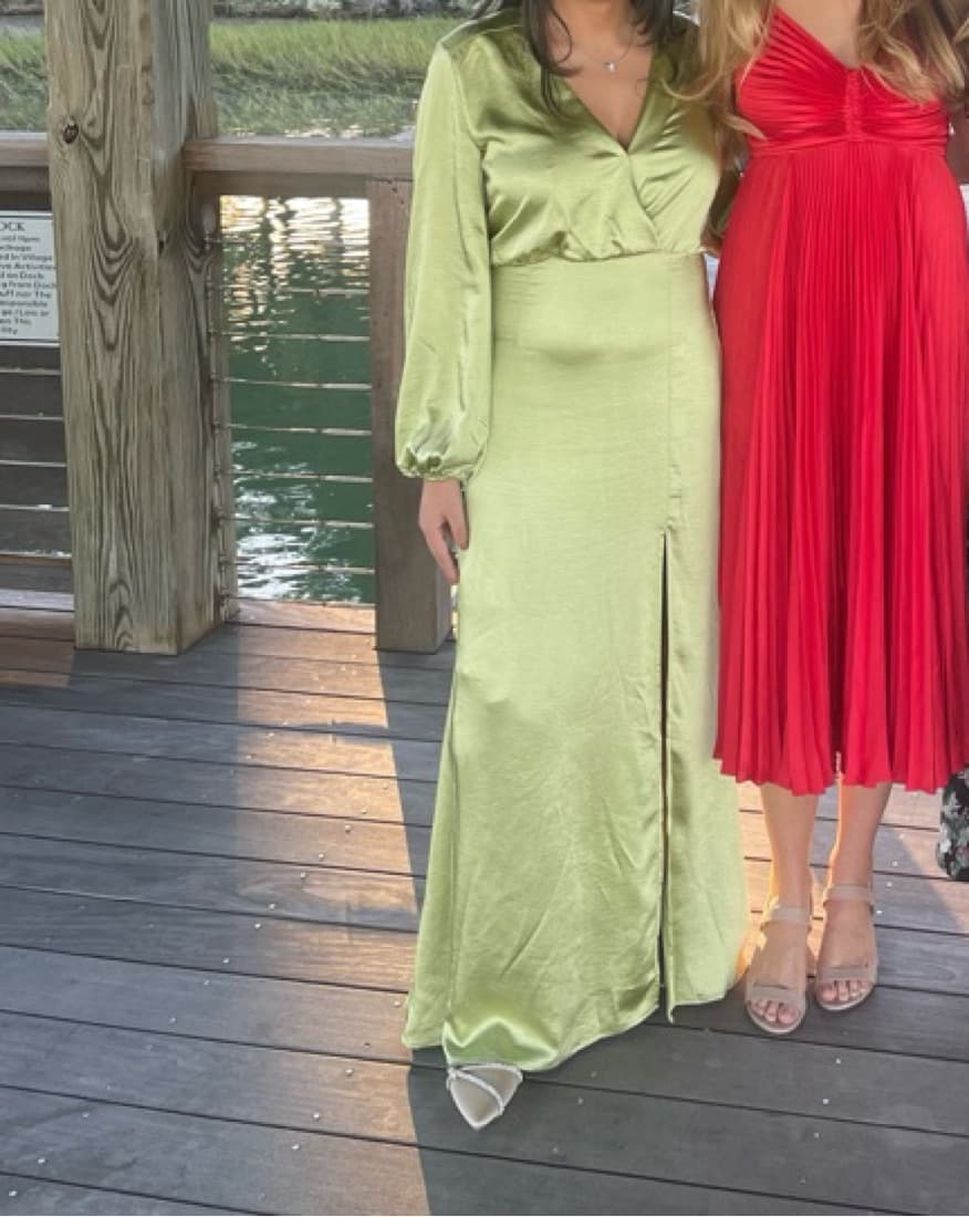 Green Maxi Dress - Image 1