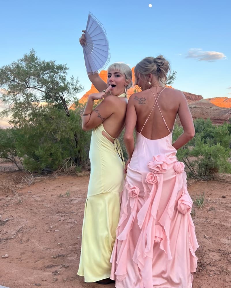 For Love And Lemons leonie Gown - Image 5