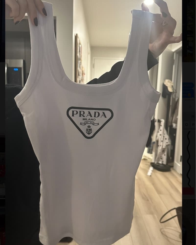 *dupe* white Prada Tank - Image 1