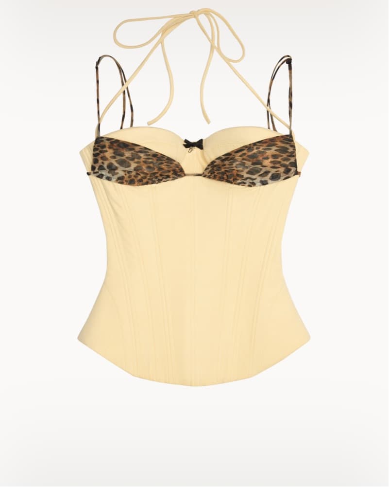 Fanci Club Yellow Corset  - Image 2
