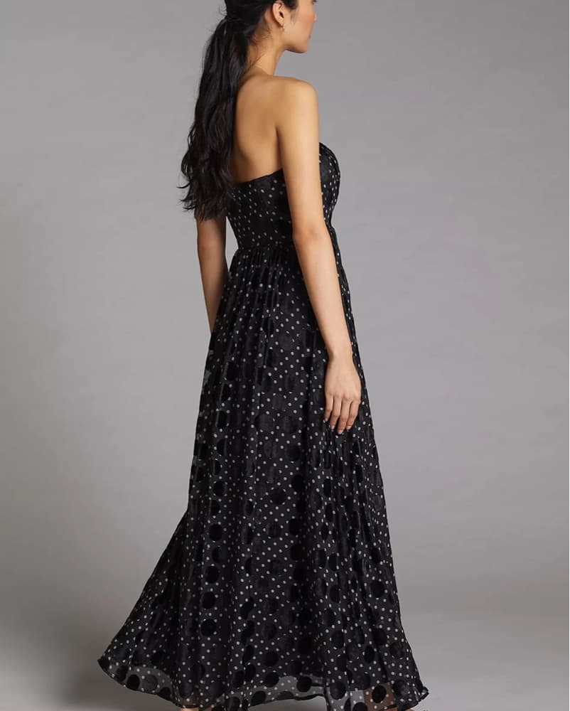 Chic Polka Dot Maxi Dress - Image 4