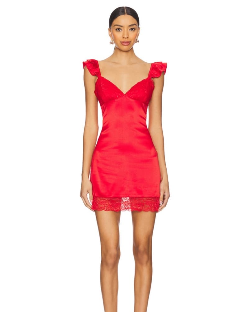 Red revolve dress - Image 1