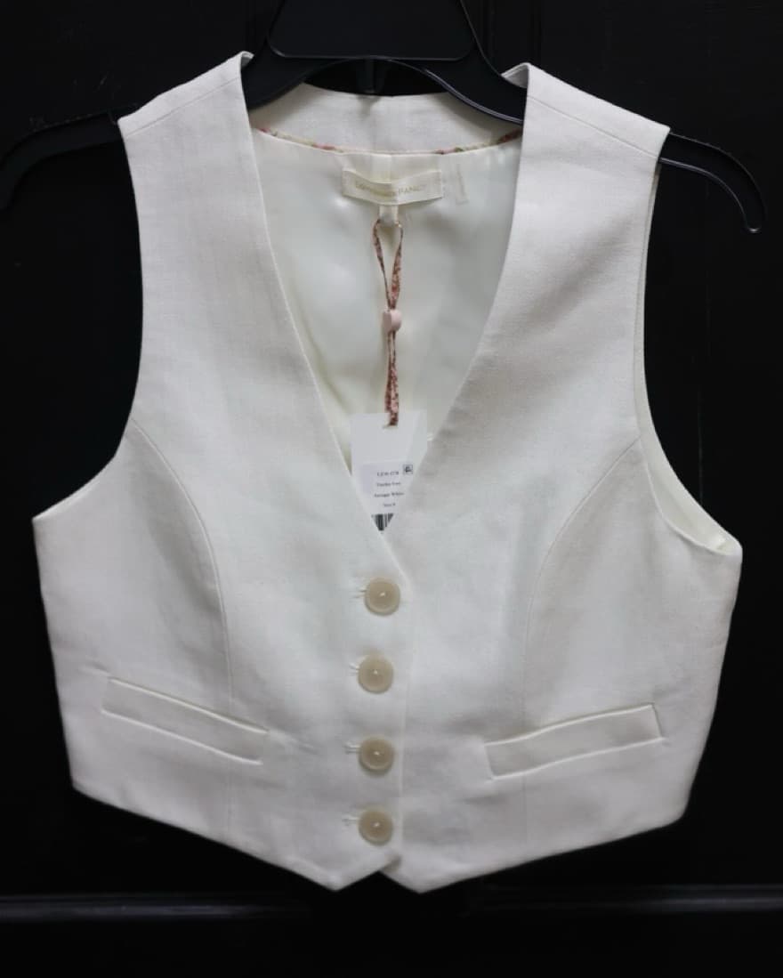 Tintley Button Down Vest - Image 4