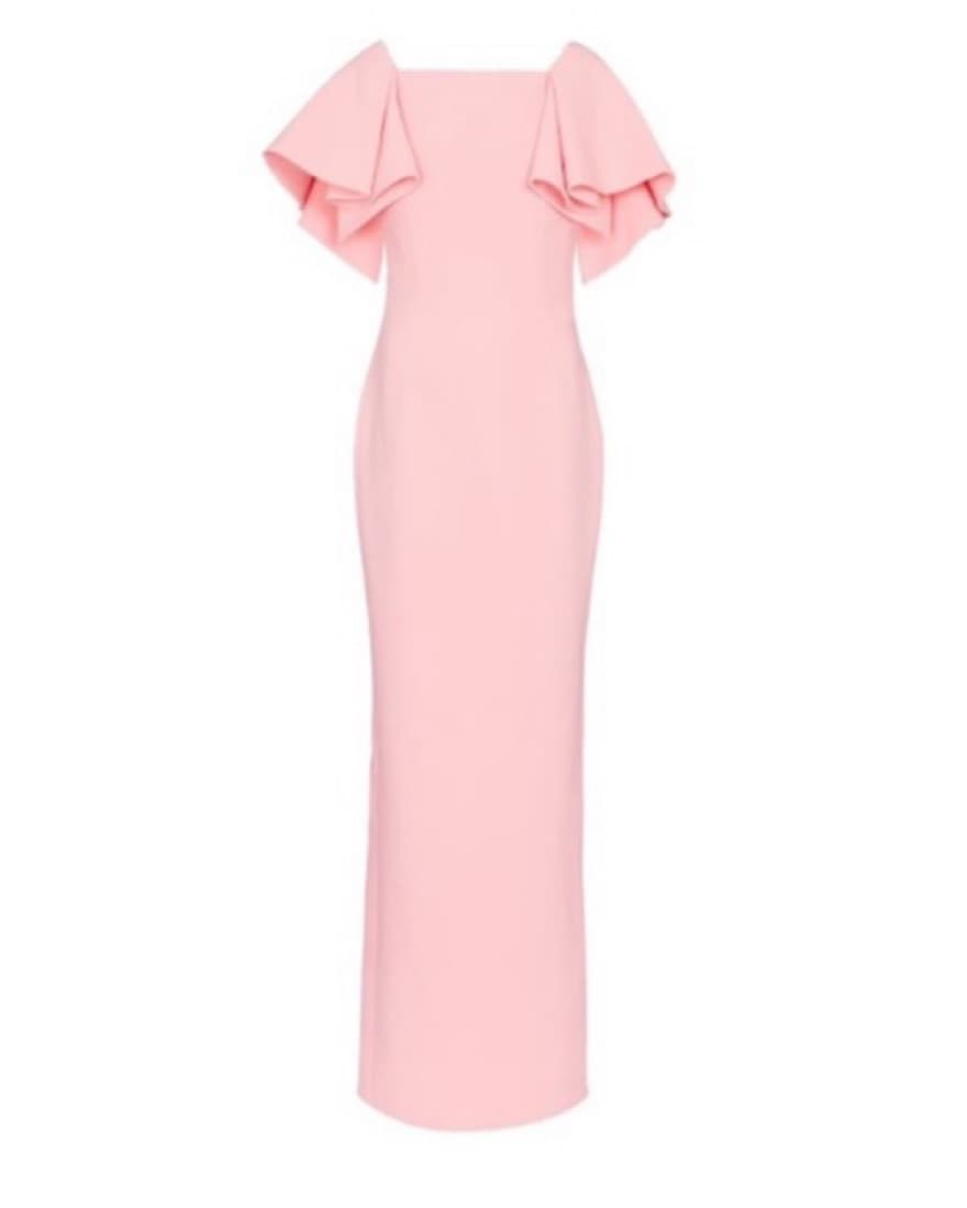 SAFIYAA Eve Stretch Crepe Column Dress - Image 1