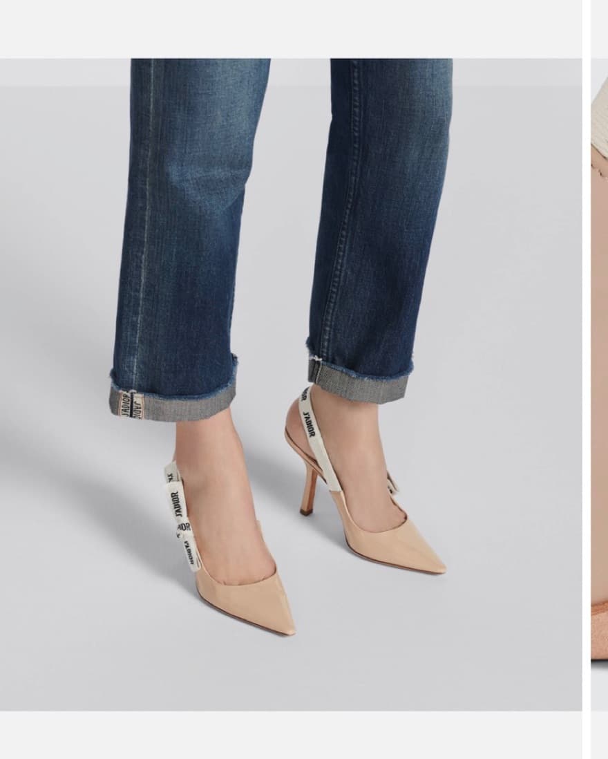 Dior Slingbacks Nude - Image 2