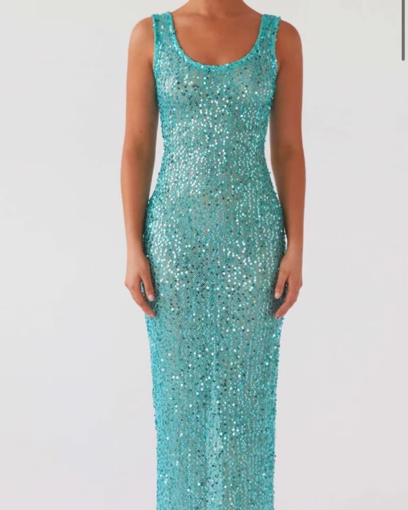 Sweet Essence Maxi Dress - Crystal - Image 1