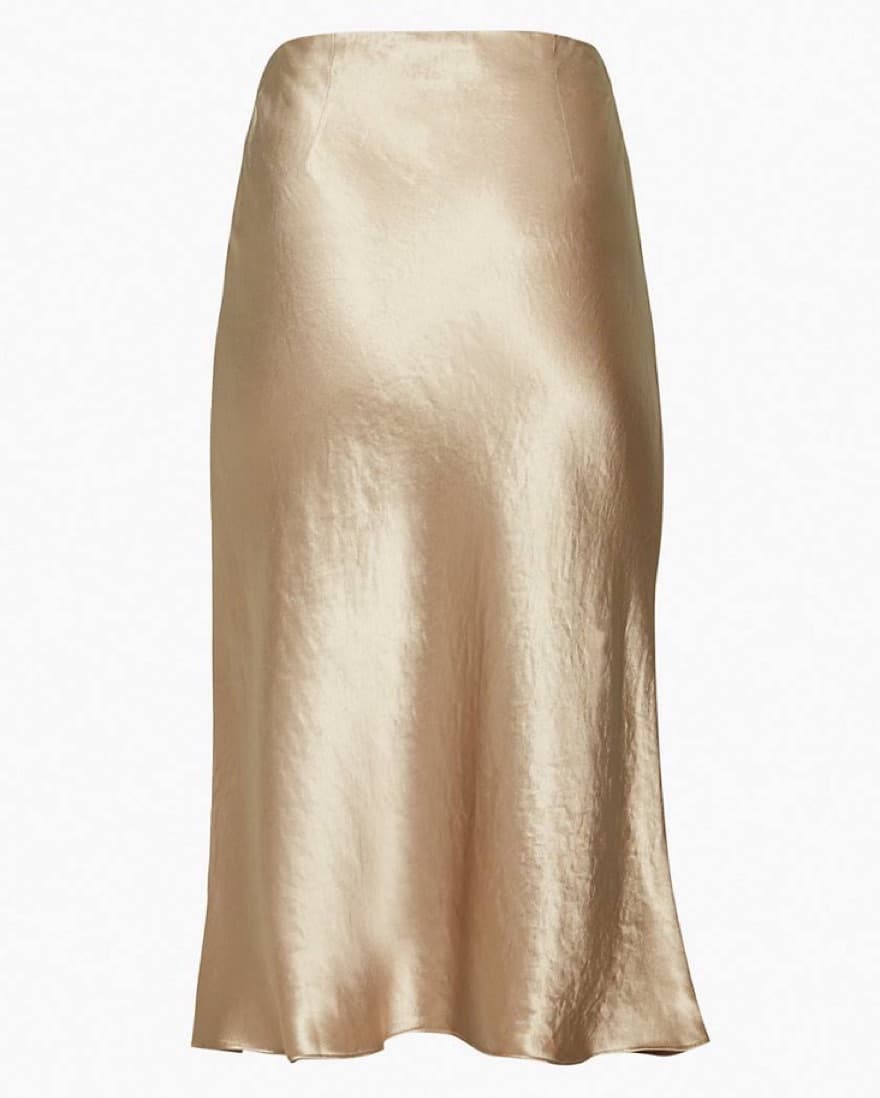 Aritzia Babaton Silk Midi Slip Skirt - Image 4