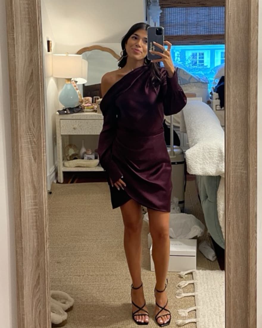 Plum Revolve Dress - Image 3