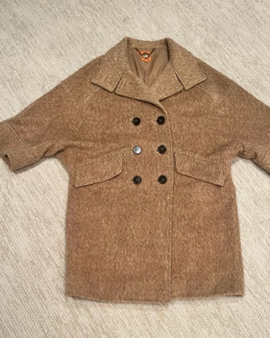 Tory Burch Camel Coat - Image 1