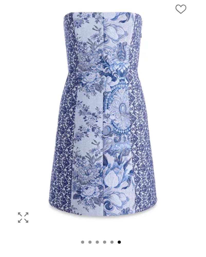 Alice + Olivia Violet Strapless Dress  - Image 1