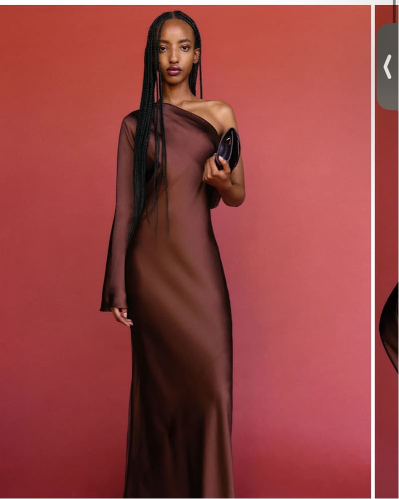 Reformation One-Shoulder Gown - Image 1