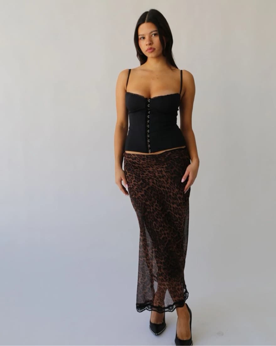 Bella Venice Caroline Corset - Black - Image 3