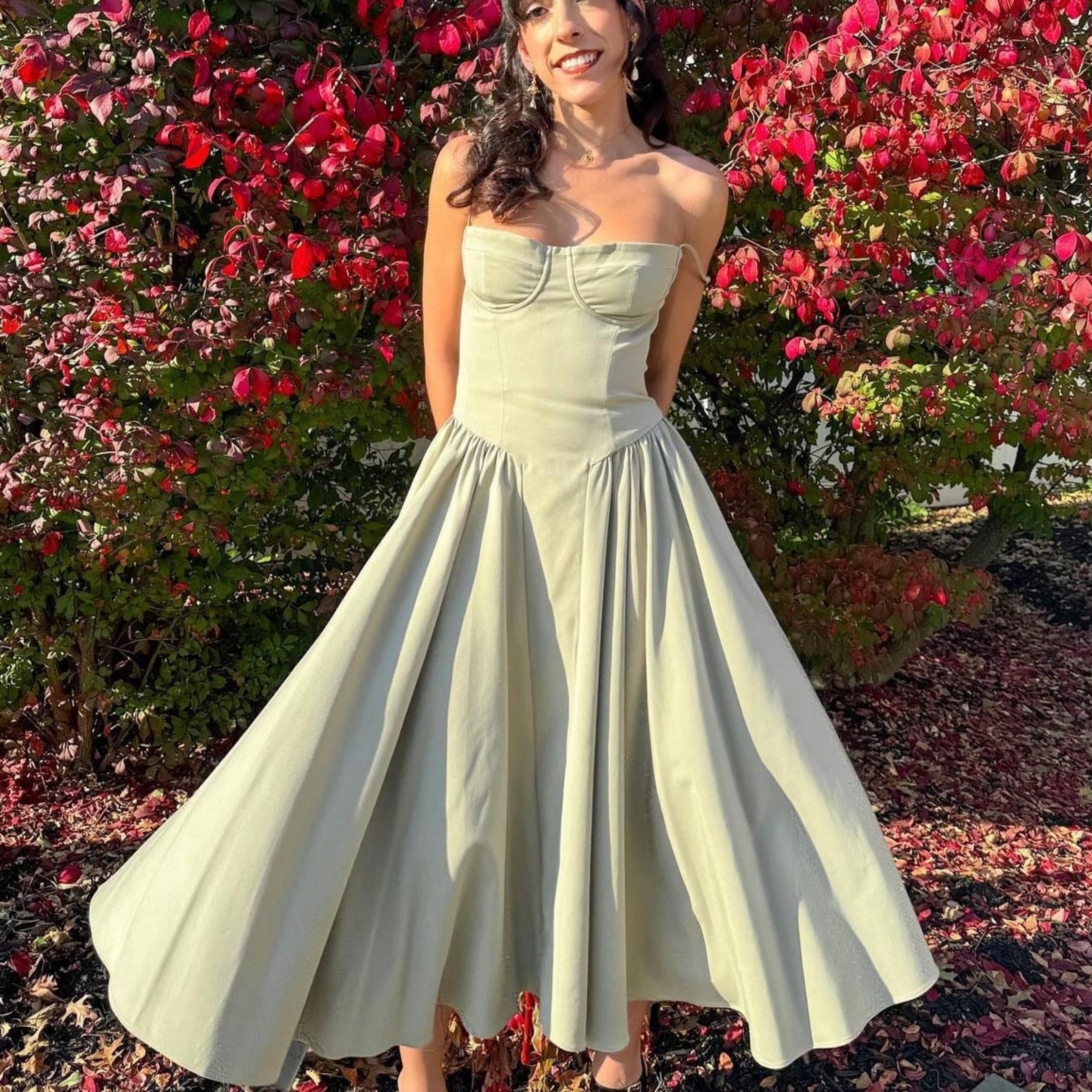 Euro Summer Midi Dress | Cottage core - Image 6