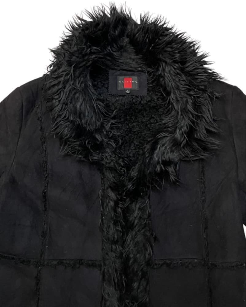 Black Maxi Afghan Penny Lane Jacket - Image 3