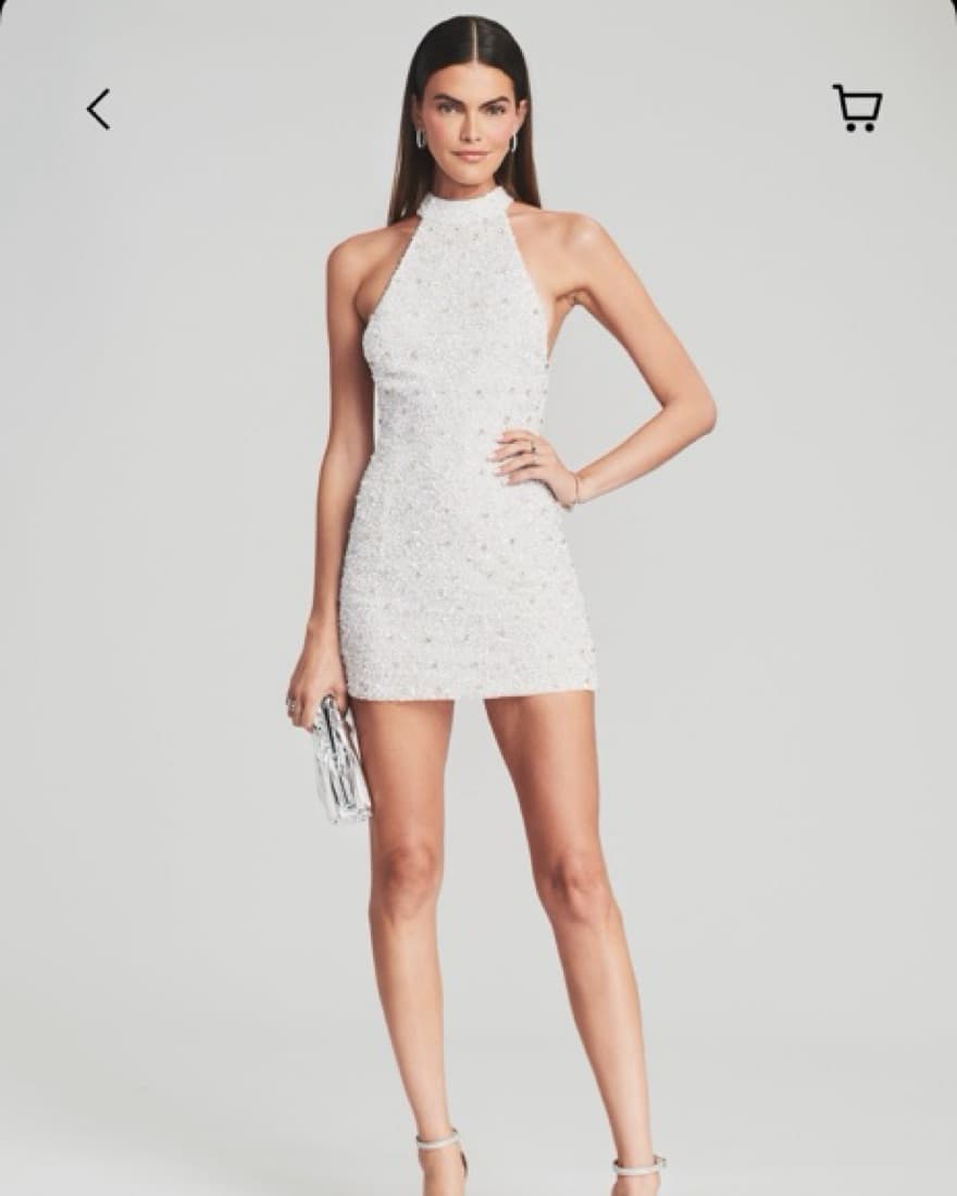 Retrofete Olivia Sequin Mini Dress - Image 1