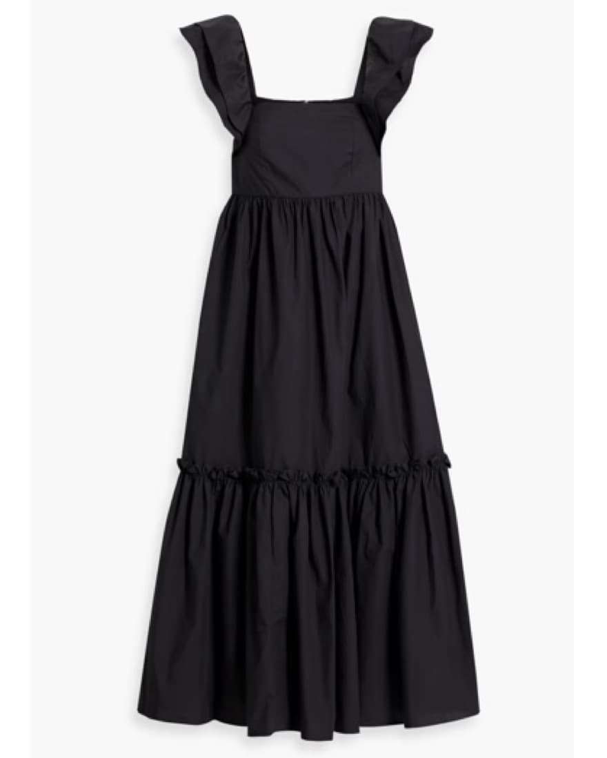 CARA CARA black Ruffled Maxi - Image 1