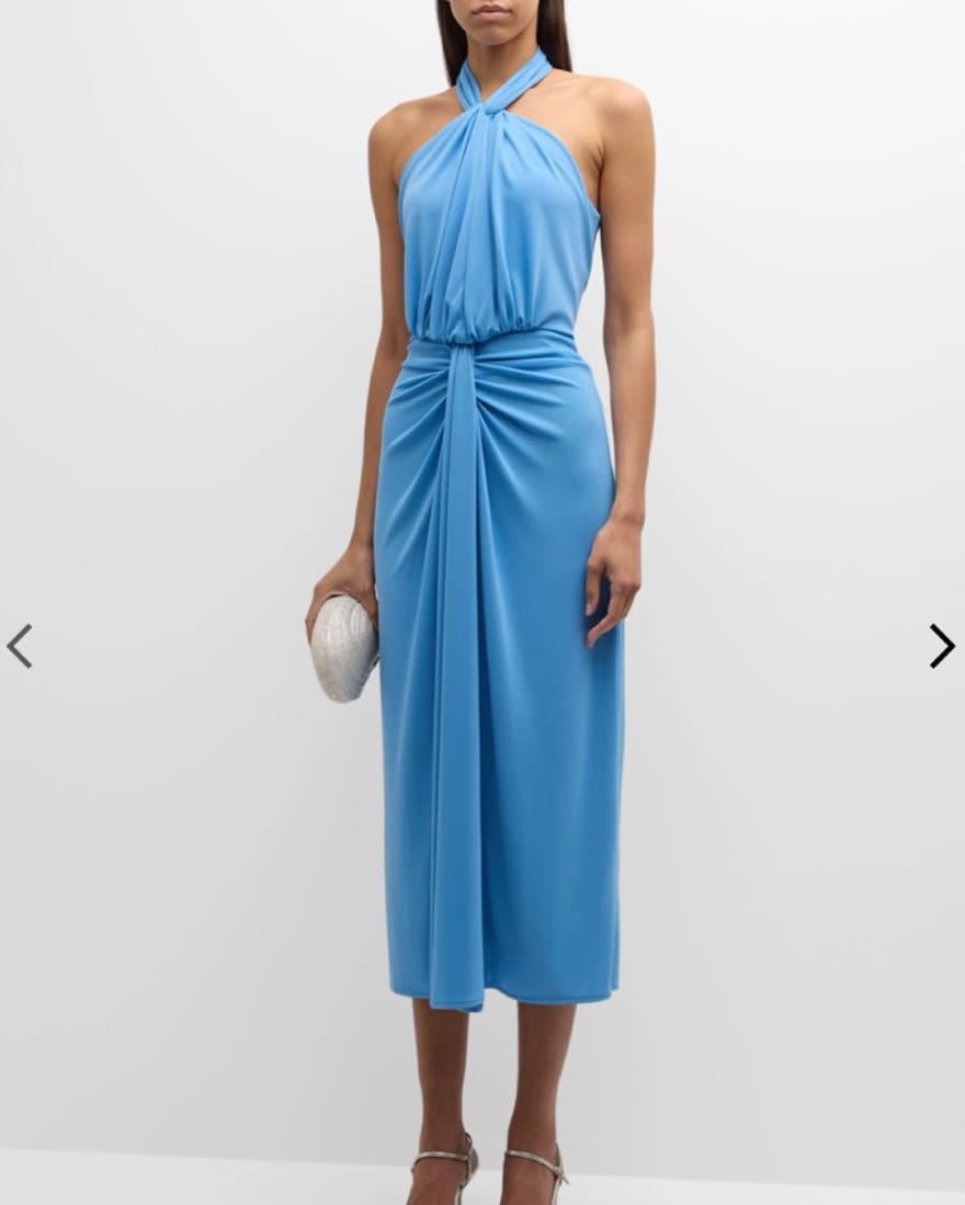 Cinq A Sept Blue Dress - Image 1