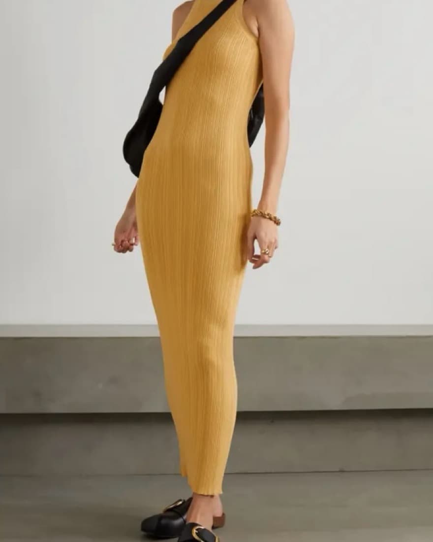 Toteme Espera Ribbed-Knit Maxi dress - Image 1