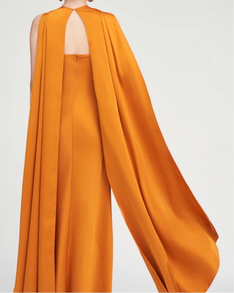 Halston Reta Scarf Gown - Image 3