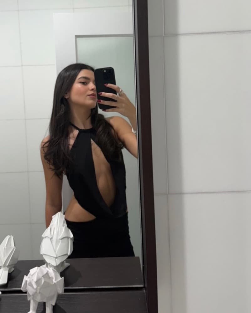 Black Long Cutout Dress Sexy - Image 2