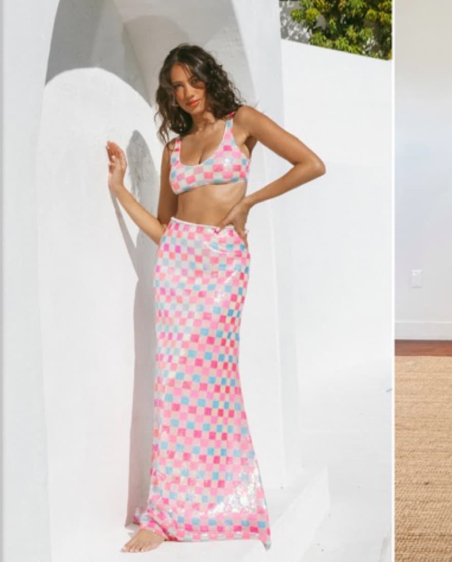 Disco Show Me Your Mumu Maxi Skirt - Image 5