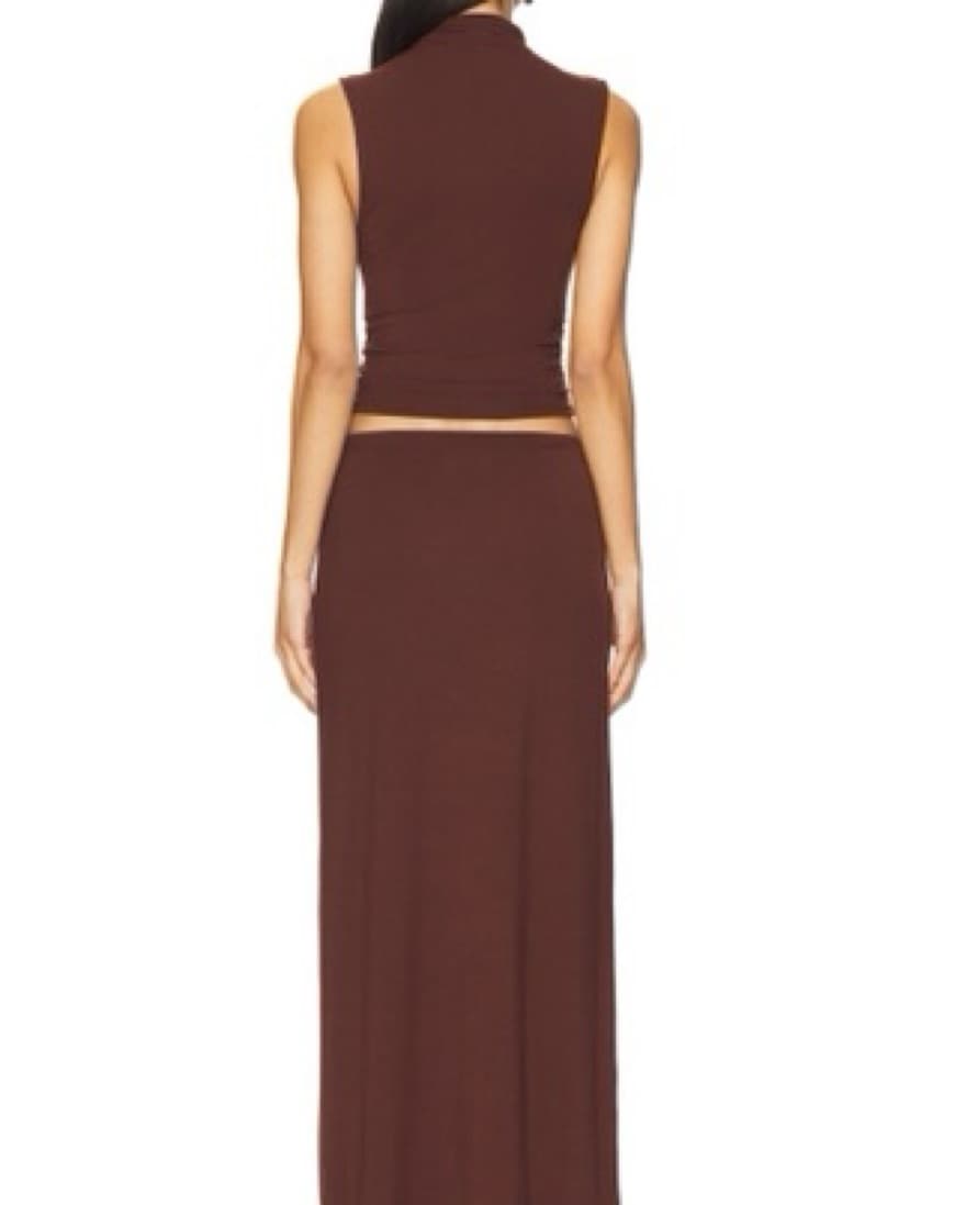 Revolve Brown Skirt Set  - Image 2