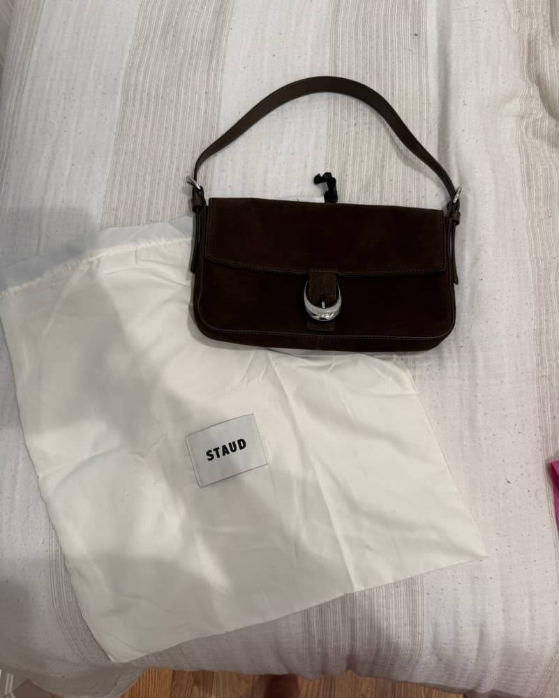 Staud Harlow Bag In Truffle - Image 2