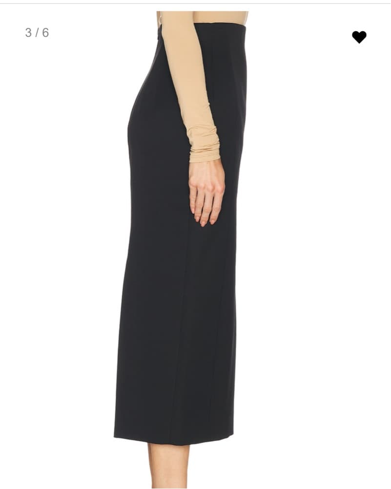 RHW x Wardrobe NYC Sculpted Skirt - Image 3