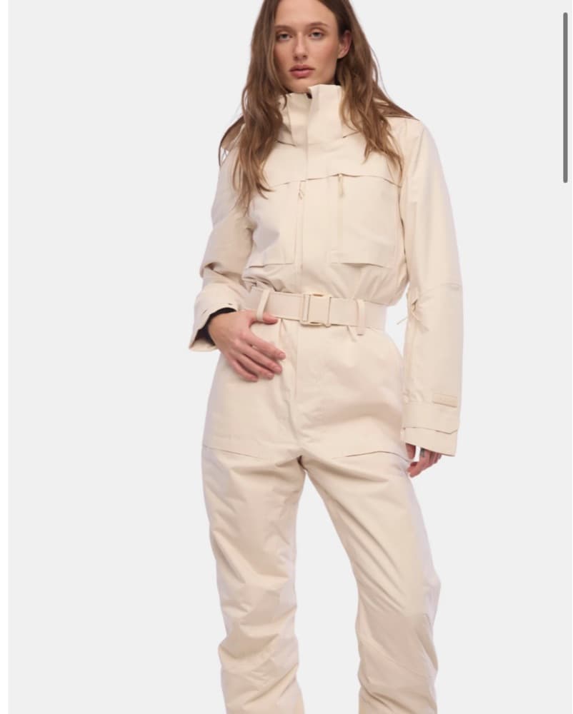 Halfdays Ski Suit - Oat - Image 3