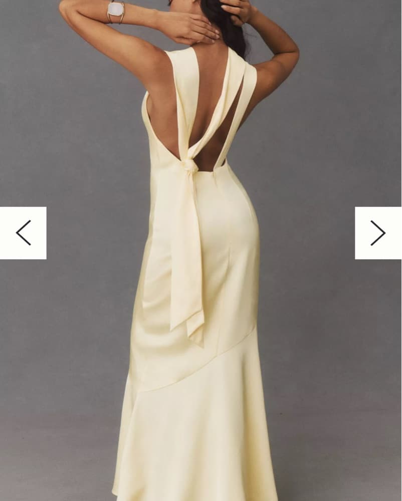 Significant Other Butter Yellow Dress - Image 2